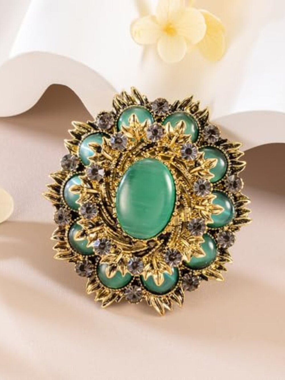 Jewelry Victorian Style Oval Brooch Pin‎ for Women Jewelry
